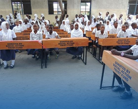 “SATF provides donations to support Government efforts in the provision of social services”